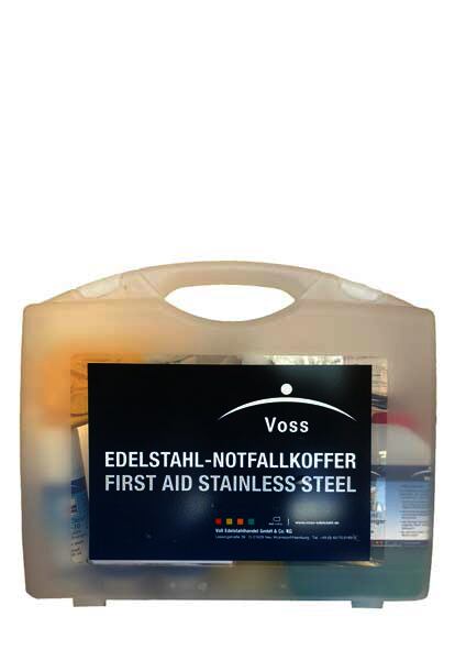 VOSS Edelstahl-Notfall-Koffer Set - Detail 1